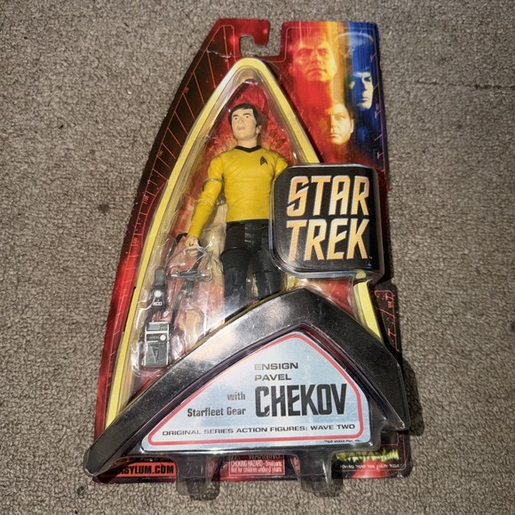 Diamond Select Other - Diamond Select Art Asylum Star Trek Checkov Starfleet Gear 7" Action Figure NIB